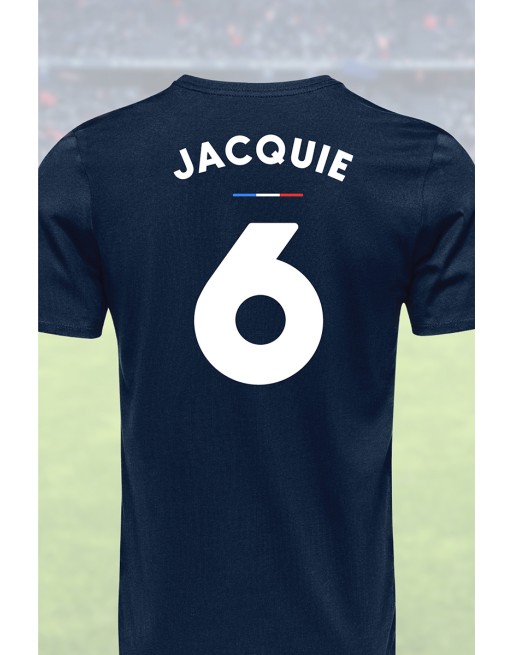 Tee shirt joueur 6 Jacquie Michel Tee shirt joueur 6 Jacquie Michel