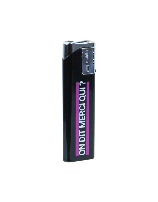 Briquet noir Jacquie et Michel Briquet noir Jacquie et Michel