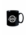 Mug noir JM - logo rond