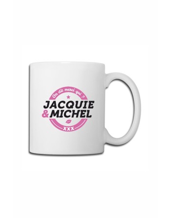 Mug blanc JM - logo rond