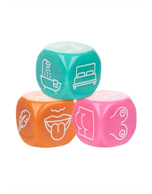 3 dés coquins Roll With It - CalExotics 3 dés coquins Roll With It - CalExotics