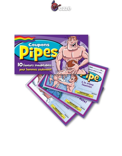 Coupons pipes pour hommes Coupons pipes pour hommes