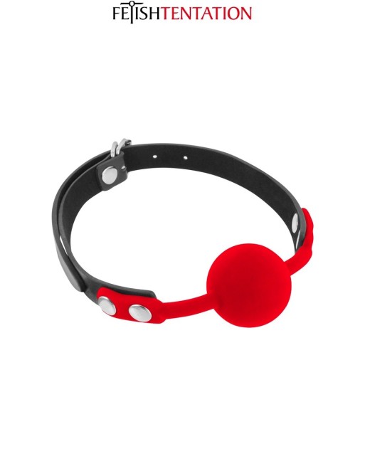 Baillon boule rouge - Fetish Tentation Baillon boule rouge - Fetish Tentation