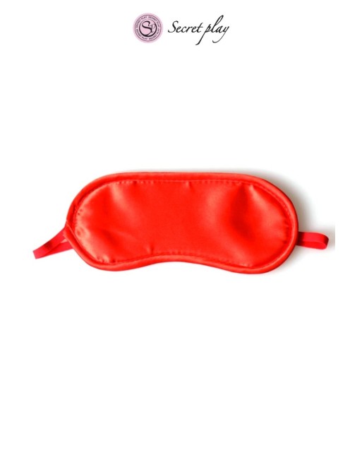 Bandeau rouge pour les yeux - Secret Play Bandeau rouge pour les yeux - Secret Play