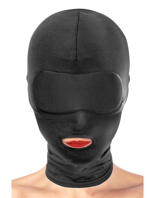 Cagoule BDSM bouche ouverte - Fetish Tentation Cagoule BDSM bouche ouverte - Fetish Tentation