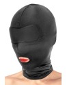 Cagoule BDSM bouche ouverte - Fetish Tentation