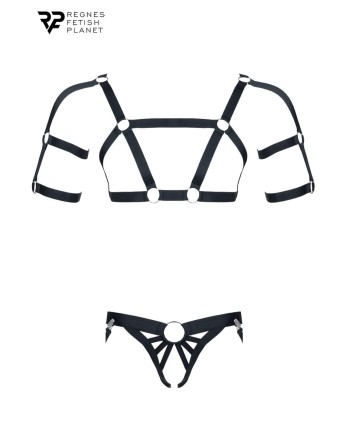 Ensemble harnais et jockstrap ouvert - Regnes