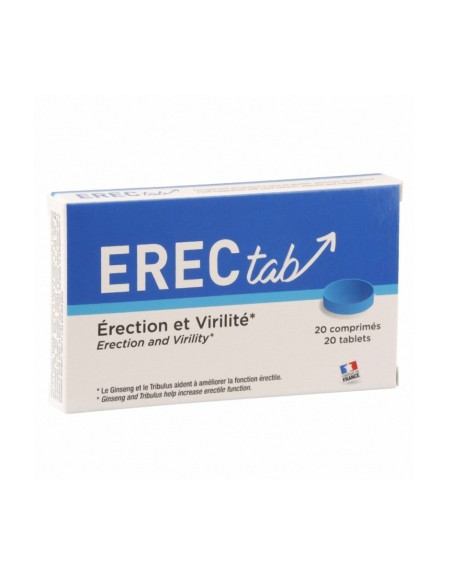 Erectab 20 comprimés - Stimulant sexuel 
