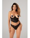 Ensemble bustier et string Tiara - Christine
