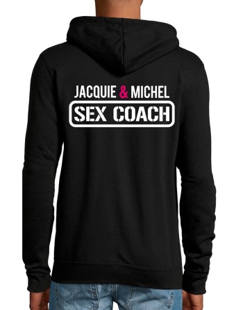 Veste à capuche JM Sex coach