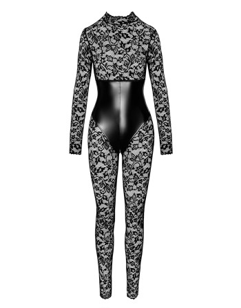 Combinaison corset Enigma F299 dentelle et wetlook