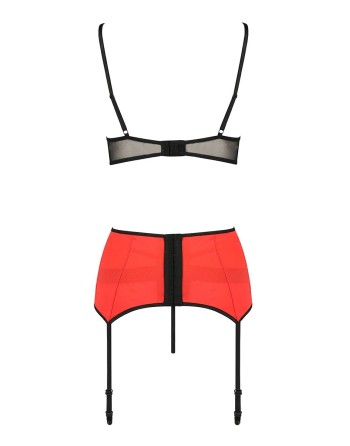 Ensemble lingerie à jarretelles Femmina - Passion