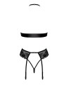 Ensemble Bondage Black Set 4 pièces Kiss 244 - Kissable