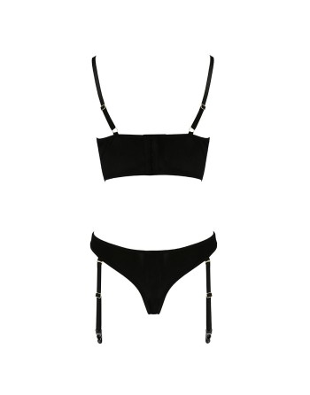 Ensemble culotte à jarretelles et bustier Lara - Casmir
