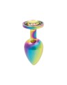 Plug bijou arc-en-ciel M - Litolu