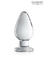 Plug anal verre Glossy Toys n° 25 Clear