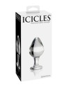 Plug anal verre Icicles n° 25