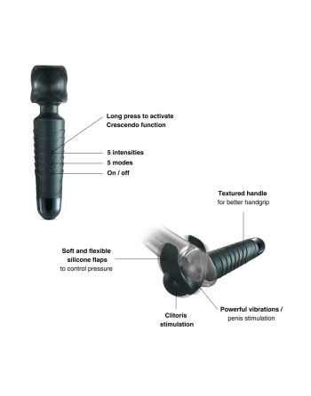 Masturbateur Man Wand Evo Pine Grey - Man Wan