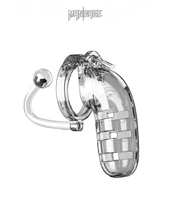 Cage de chasteté 14cm avec plug - ManCage 12