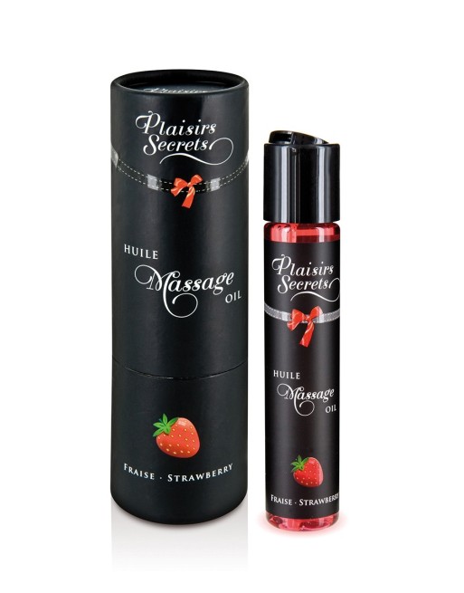 Huile de massage gourmande - Fraise Huile de massage gourmande - Fraise