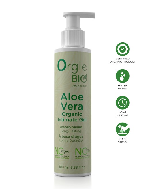 Gel Intime Bio à Base dEau à l'Aloe Vera Gel Intime Bio à Base dEau à l'Aloe Vera