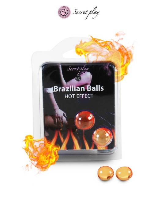 2 Brazilian Balls effet chaleur 