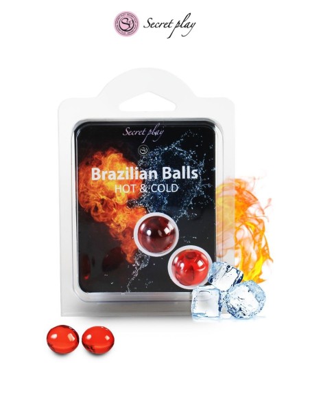 2 Brazillian balls effet chaud  froid