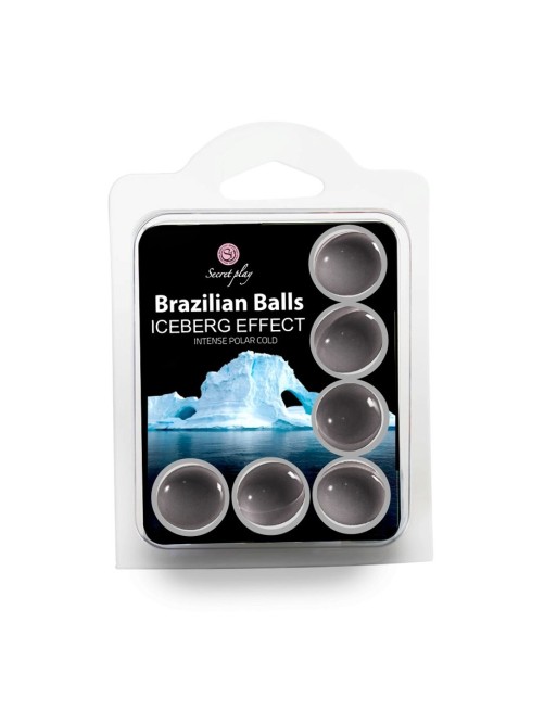 6 Brazilian balls Effet Iceberg 