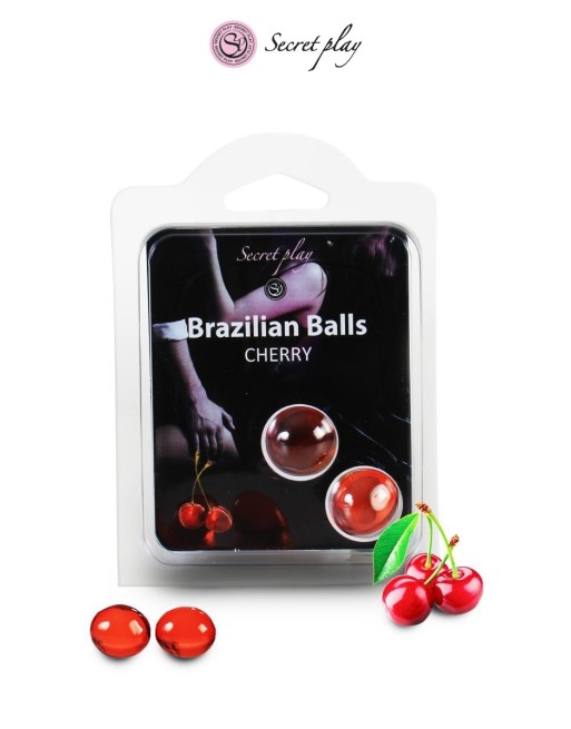 2 Brazilian Balls - cerise