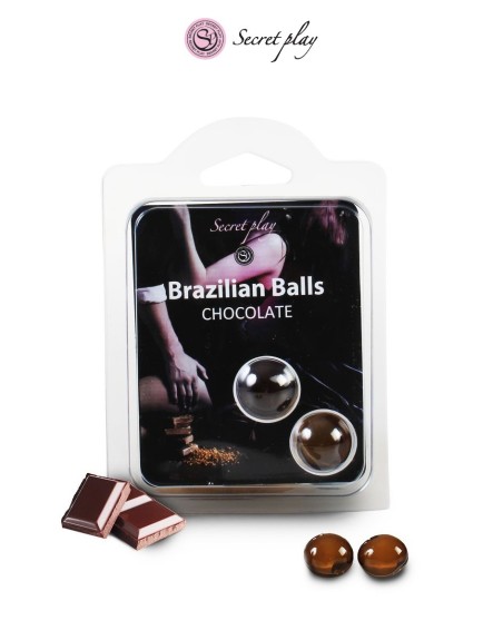 2 Brazilian Balls - chocolat