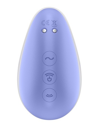 Stimulateur Pixie Dust air pulsé et vibrations - rose et violet