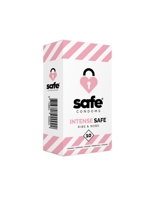 10 préservatifs Safe Intense 10 préservatifs Safe Intense