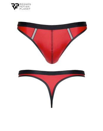 String en wetlook rouge - Regnes