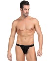 String homme noir résille