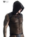 T-shirt à capuche en mesh - Regnes
