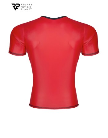 T-shirt wetlook rouge - Regnes