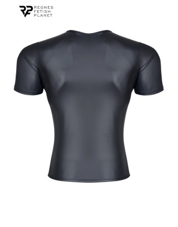T-shirt wetlook noir - Regnes