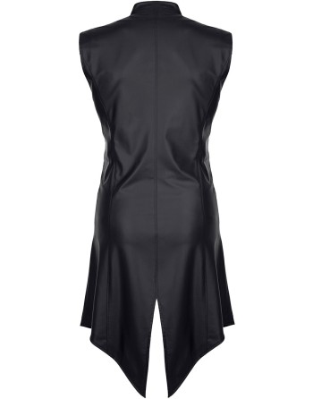 Veste longue sans manche wetlook Marco - Regnes