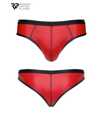 Slip rouge wetlook - Regnes