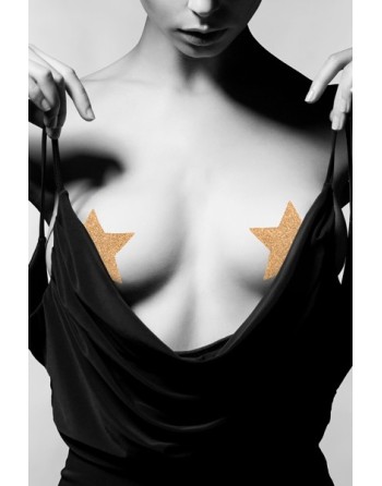 Bijoux de seins Flash Etoile Or