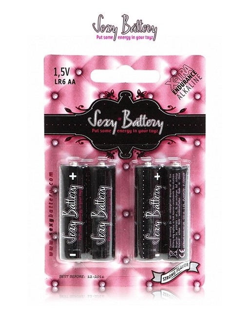 Sexy battery - Piles AA x4 Sexy battery - Piles AA x4