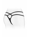 String ouvert Mylene - noir