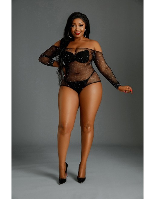 Body résille N°09 Queen Size - Moonlight Body résille N°09 Queen Size - Moonlight