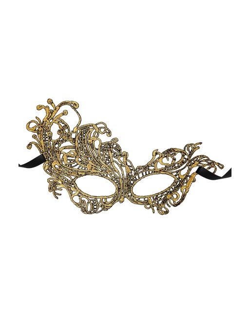 Loup broderie souple Aurore doré Loup broderie souple Aurore doré